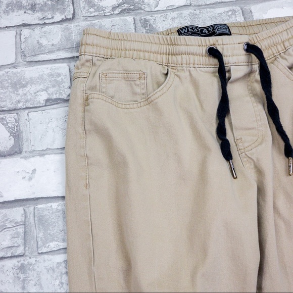 West 49 Khaki Joggers - Picture 6 of 14